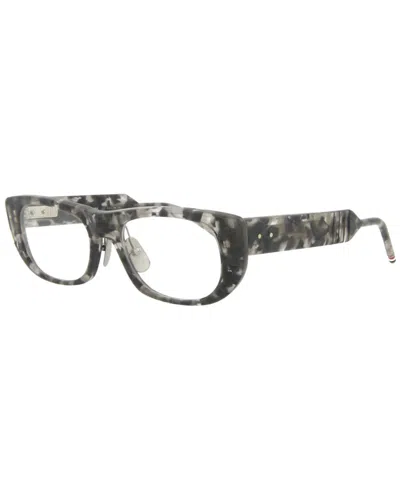 Thom Browne Unisex Novelty 53mm Optical Frames In Grey