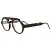 Thom Browne Unisex 52mm Brown Opticals In Brown
