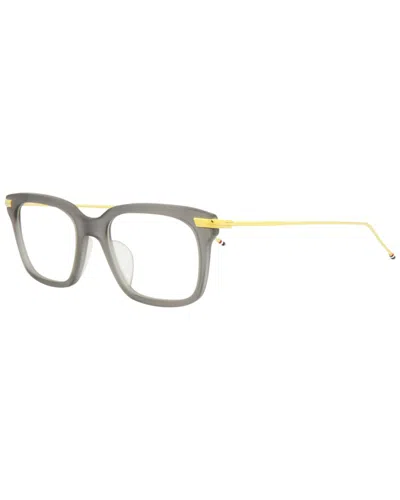 Thom Browne Unisex Tb701 49mm Optical Frames In Grey
