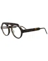 Thom Browne Unisex Tbx413 52mm Optical Frames In Brown