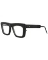 Thom Browne Unisex Tbx415 52mm Optical Frames In Black