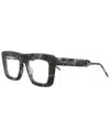 Thom Browne Unisex Tbx415 52mm Optical Frames In Gray