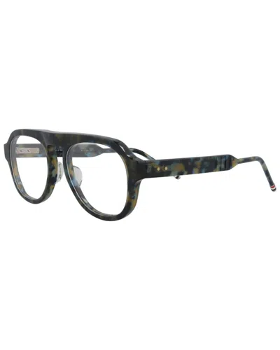 Thom Browne Unisex Tbx416 52mm Optical Frames In Gray
