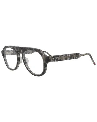 Thom Browne Unisex Tbx416 52mm Optical Frames In Grey