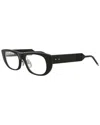 Thom Browne Unisex Tbx417 53mm Optical Frames In Black