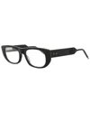 Thom Browne Unisex Tbx417 53mm Optical Frames In Black