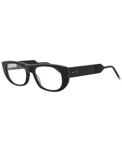 Thom Browne Unisex Tbx417 53mm Optical Frames In Black