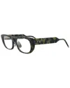 Thom Browne Unisex Tbx417 53mm Optical Frames In Blue