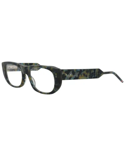 Thom Browne Unisex Tbx417 53mm Optical Frames In Blue