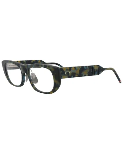Thom Browne Unisex Tbx417 53mm Optical Frames In Blue