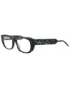 Thom Browne Unisex Tbx417 53mm Optical Frames In Blue