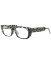 Thom Browne Unisex Tbx417 53mm Optical Frames In Grey