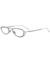 Thom Browne Unisex Tbx913 50mm Optical Frames In Brown
