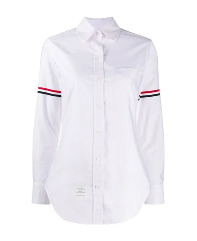 THOM BROWNE UNIVERSITY-STRIPE OXFORD SHIRT