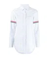 Thom Browne Grosgrain Armband Shirt In Multi