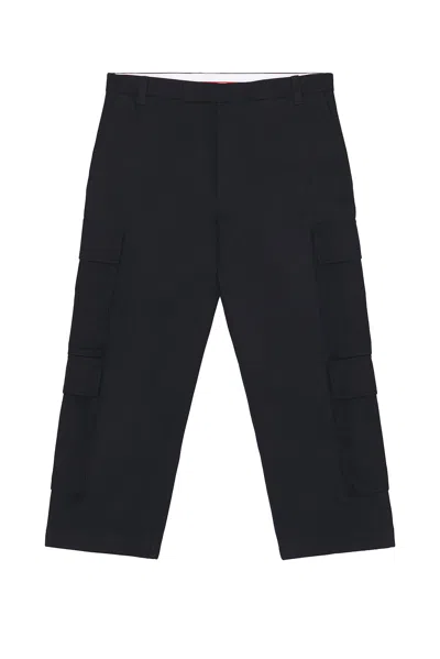 Thom Browne Utility Chino Cargo Trouser In Blue