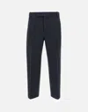 Thom Browne Utility Garment Dyed Chino Pants In Navy