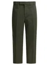 Thom Browne Functional Cargo Trousers Featuring Pockets In Green