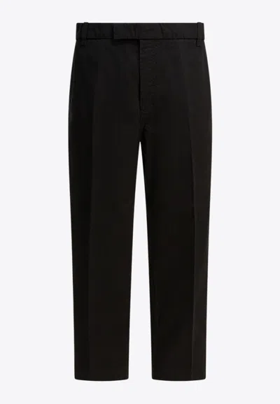 Thom Browne Utility Straight-leg Pants In Black
