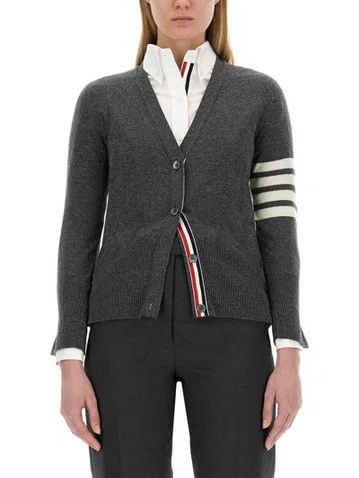 THOM BROWNE THOM BROWNE V-NECK CARDIGAN