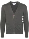 Thom Browne Signature Stripe Cotton Cardigan