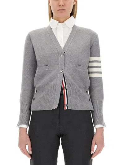 THOM BROWNE THOM BROWNE V-NECK CARDIGAN