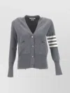 Thom Browne Women Cardigan Con Scollo A V In Grey