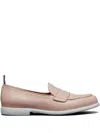 Thom Browne Varsity Loafers In Neutral