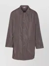 Thom Browne Versatile Packable Jacket Long Sleeves In Brown
