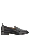 Thom Browne Men's Varsity Penny Loafer In Black