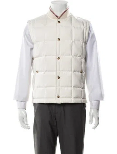 Pre-owned Thom Browne Vest In Neutrals/white