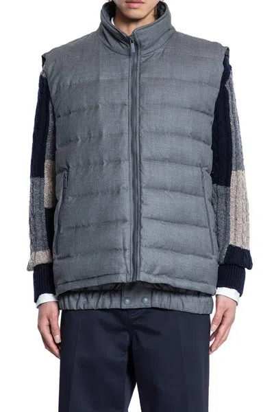 THOM BROWNE THOM BROWNE VESTS