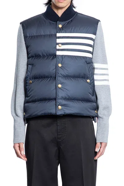 Thom Browne Vests In Blue