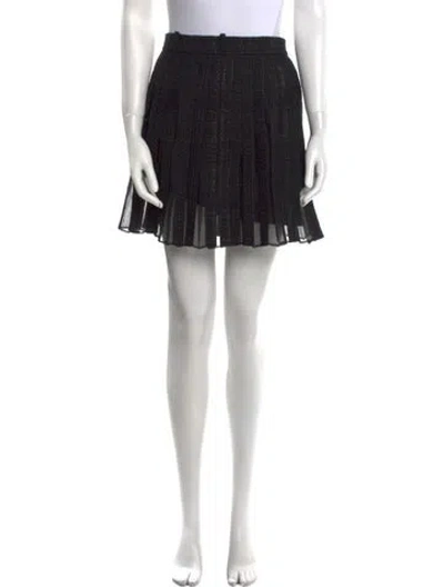 Pre-owned Thom Browne Vintage Mini Skirt In Black