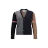 Thom Browne Fun Multicolor Irgin Wool Cardigan In Multi
