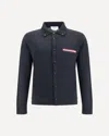 Thom Browne Jersey Stitch Button Down Point Collar L In Black