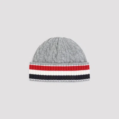 THOM BROWNE THOM BROWNE VIRGIN WOOL HAT FOR MEN - AUTUMN/WINTER 2026