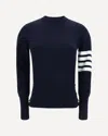 Thom Browne Virgin Wool Sweater In Blue