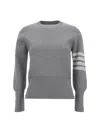 Thom Browne 4-bar Cashmere Knitted Jumper