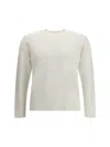 Thom Browne Virgin Wool Sweater In White