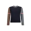 Thom Browne Virgin Wool Sweater In Blue