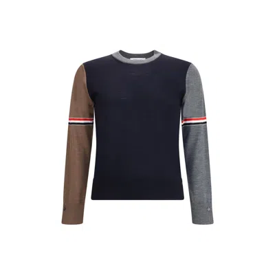 THOM BROWNE VIRGIN WOOL SWEATER