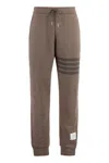 Thom Browne Wool Loopback 4-bar Sweatpants