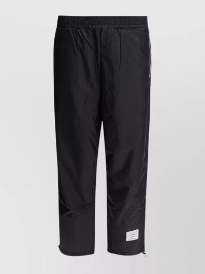 Thom Browne Waistband Trousers With Side Stripe Detail
