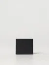 Thom Browne Pebble-grain Leather Billfold Wallet In Black
