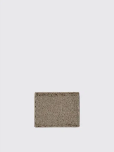 THOM BROWNE WALLET THOM BROWNE MEN COLOR BROWN,H42305032