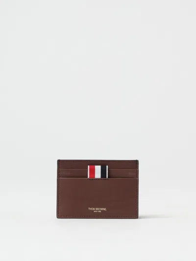 THOM BROWNE WALLET THOM BROWNE MEN COLOR LEATHER,424476107
