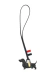 Thom Browne Hector Keyring In Black