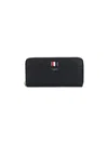 Thom Browne Signature Loop Zip-around Wallet In Black