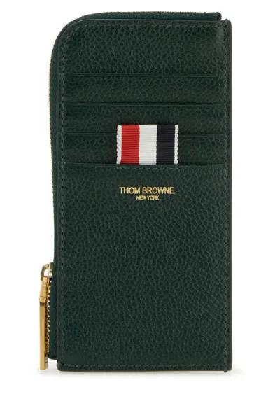 Thom Browne Wallets In Dkgreen